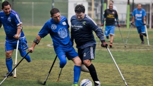 Las tarántulas juegan fútbol en Ahití